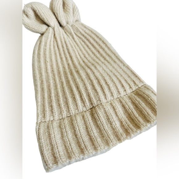 Miniso SOFT BUNNY TOQUE Adult Size Kawaii Hat - Picture 4 of 6